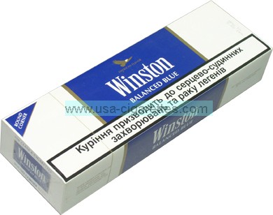 winston balanced blue cigarettes